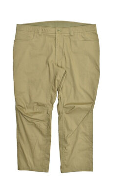 Under Armour Storm Men's Pants 42/30 Loose Fit Tan Polyester Ripstop Hiking Golf
